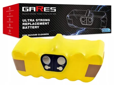 Obrázek produktu pro GARES Akumulátor Baterie pro iRobot Roomba 630 | 14,4V 3Ah | Zesílená série Vysoký výkon | Gares