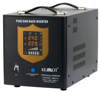 Obrázok produktu pre UPS núdzové napájanie KEMOT PROsinus 3500 48V/230V