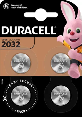 Produktbild von Duracell Batteries CR2032 blister 4szt