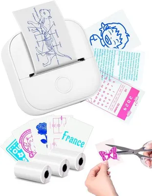 Immagine prodotto di Azomor: mini stampante fotografica portatile con Bluetooth per lo studio e la creatività