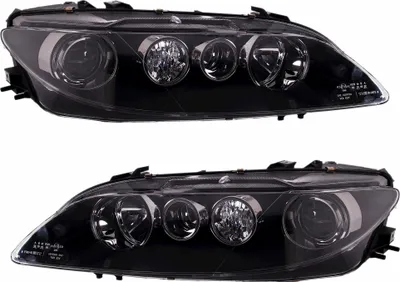 Produktbild von TYC Scheinwerfer Set für Mazda 6 7/2005-7/2007 H1 H3 NSW Schwarz LWR Stellmotor