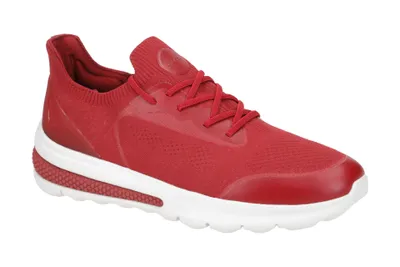 Produktbild von Geox SPHERICA ACTIF A Herrenschuhe - sportliche Slipper - Halbschuhe rot NEU