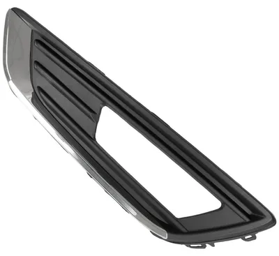 Image de Pare-chocs avant gauche, avec grille chromée, pour Ford Focus III, modèle restylé, de 2012 à 2016