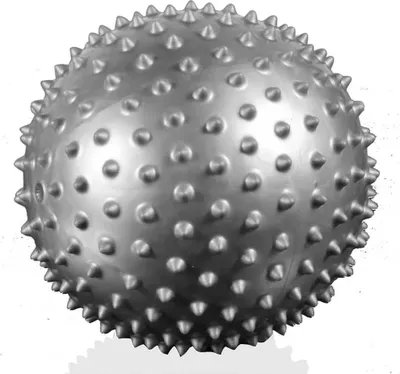 Produktbild von Gymstick Pilates Rolling Massageball Grau 20 cm Grau 20 cm