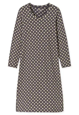 Produktbild von Schiesser Damen Nachthemd langarm 110 cm 42 graphit Stück