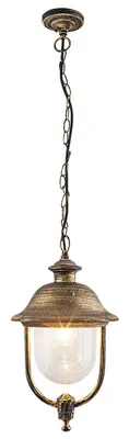 Immagine prodotto di Lampada a sospensione classica da esterno 1xE27 New York oro antico 8699 Rabalux