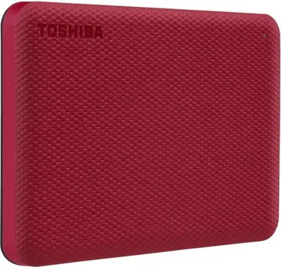 Produktbild von Externe Festplatte Toshiba Canvio Advance, 1 TB, Rot