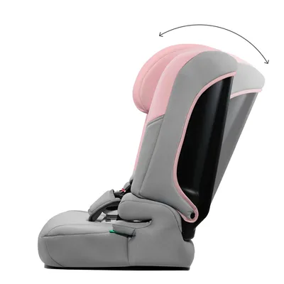 Produktbild von Kinderkraft I-COMFY Autokindersitz 3-in-1 i-Size 76–150 cm, 15 Monate bis 12 Jahre, R129, EASY GROW, H-GUARD, SPS, 10 Neigungspositionen, Rosa