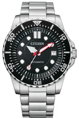 Immagine prodotto di Citizen Automatico, quadrante nero, acciaio, 43 mm