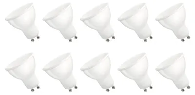 Produktbild von Spectrum GU10 LED Spot Lampe 6W 540lm 6000K Kaltweiß 230V 10 Stück