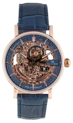 Produktbild von Carl von Zeyten Herren Uhr Armbanduhr Automatik Weitenau CVZ0078RBLS