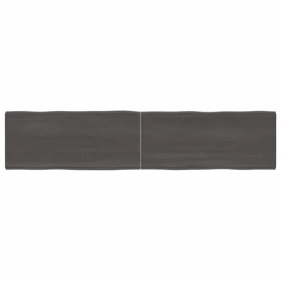 Produktbild von Tischplatte 180x40x(2-4) cm Massivholz Behandelt Baumkante