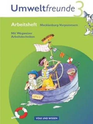 Obrázok produktu pre Umweltfreunde 3. Schuljahr. Neubearbeitung 2009. Arbeitsheft. Mecklenburg-Vorpommern
