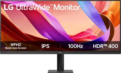 Produktbild von UltraWide 34U511A-B.AEU, Schwarz, 34 Zoll, WFHD, IPS, 100 Hz, 5 ms
