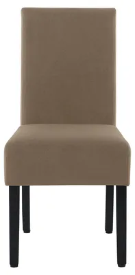 Produktbild von 2er-Set LEO BIG | Bistrostuhl | Taupe | Samt | Gastrostühle, Bistrostühle Gepolstert