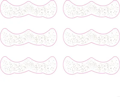 Produktbild von INF Sommersprossen temporäre Tattoo-Aufkleber für das Gesicht - 6 Blätter