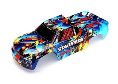Zdjęcie produktu dla Traxxas Karo Stampede Rock n' Roll (pomalowany z naklejkami)