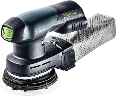 Produktbild von Festool ETSC 125 LI Basic Profi-Akku-Exzenterschleifer, 125 mm Schleiffläche, variable Geschwindigkeit, Staubabsaugung, inklusive Lithium-Ionen-Akku