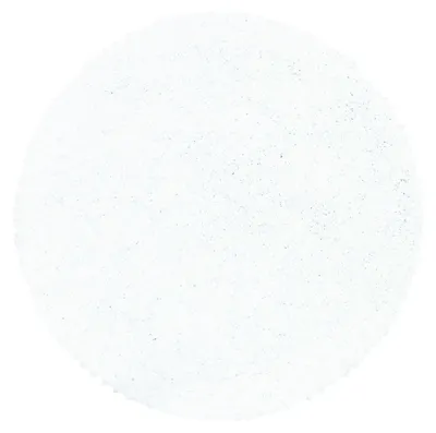 Produktbild von Hochflor Teppich Sima rund, Farbe: Weiß, Größe:160 cm rund