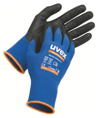 Productafbeelding van uvex beschermhandschoen athletic lite dry, blauw, zwart, maat 9