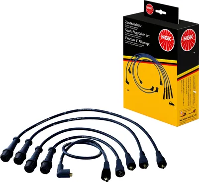 Produktbild von Zündleitungssatz 5 Kabel schwarz NGK Aftermarket-Expertise für u.a. PEUGEOT 505