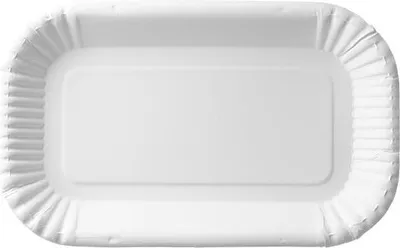 Produktbild von Ovale Papierablage 23 x 15 x 2 cm 100 Stück.