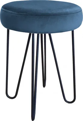 Produktbild von Taboret Venus HAIRPIN noga czarna MG33 Taboret na trzech nogach ATOS