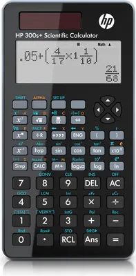 Produktbild von HP Rechner wissenschaftlich Büro HP 300SPLUS/INT BX  315 Funktionen  155x84x20mm  schwarz