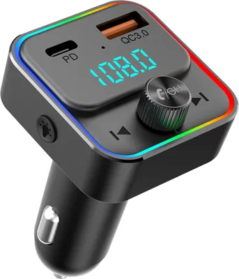 Productafbeelding van Telestar FM-zender FM-T2, Bluetooth, handsfree functie, draadloze muziek- en navigatieoverdracht