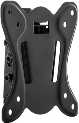 Immagine prodotto di deleyCON Supporto universale a parete per TV e monitor da 13" a 27" pollici (33-69cm) - fino a 25Kg e VESA 100x100mm - Inclinabile - Distanza dalla parete solo 36mm