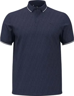 Produktbild von Under Armour Golf Playoff Sport Jacquard Kurzarm-poloshirt Blau M Mann Blau M