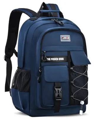 Immagine prodotto di Zaino per ragazzi e adolescenti, impermeabile, per laptop da 15,6 pollici, capacità 29 litri, colore blu