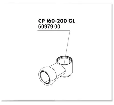 Productafbeelding van JBL CristalProfi i_gl Waterafvoerbuis