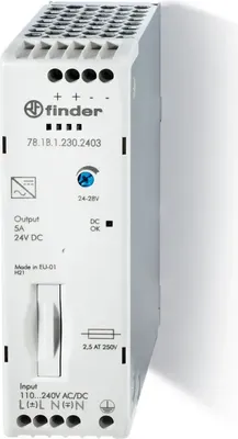 Immagine prodotto di 78.1B.1.230.2403 Alimentatore switching E 120-240VAC/220VDC (78.1B.1.230.2403)