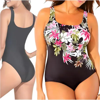 Immagine prodotto di Costume da bagno intero monokini floreale snellente XL