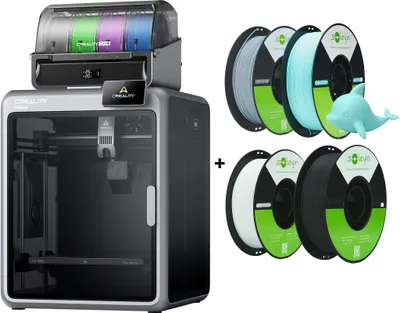 Produktbild von Creality K2 PRO Combo - 1002110100- 3D Drucker mit 4 KG Soleyin Ultra PLA Filament Set