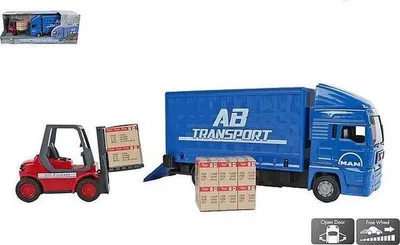 Obrázok produktu pre Nákladné auto 17cm s vozíkom 540566 27030