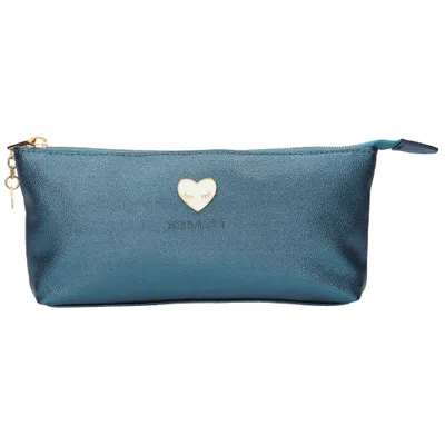 Produktbild von Depesche 10817 TOP Model Federtasche Blau glänzend, mit Goldenen Anhänger, 23 x 13 x 3,5 cm, 100% Polyester