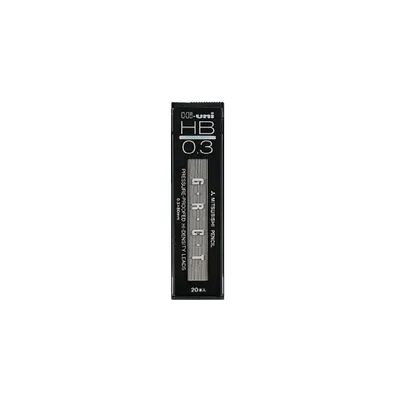 Productafbeelding van Mitsubishi Pencil Hi-uni Navulstiften voor vulpotloden - 0,3 mm - HB