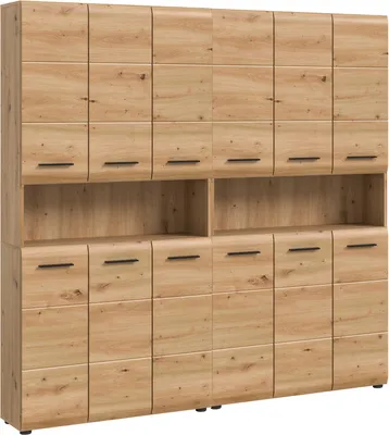 Produktbild von Badmöbelkombination Ice Xonox – Artisan Oak – 180x185x30 cm