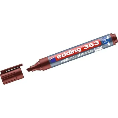 Produktbild von edding 363 Whiteboardmarker - Keilspitze - 1-5 mm - nachfüllbar - braun