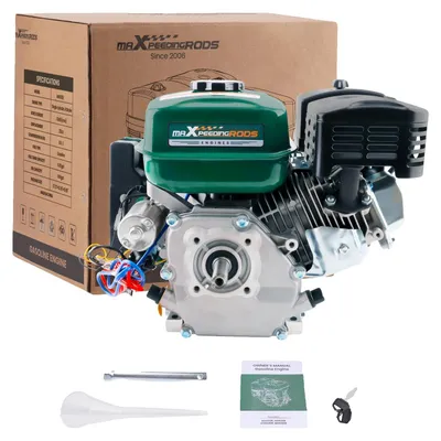 Image de Moteur à essence, 7 chevaux, 212 cm³, démarreur électrique, horizontal, 3,6 kW