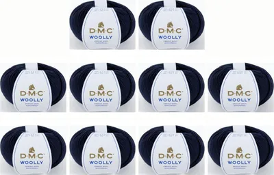 Immagine prodotto di 10 gomitoli di lana DMC "Woolly" in Lana – 100% lana australiana, 488, (colore 7)