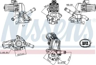 Zdjęcie produktu dla Zawór Egr Ford Transit 2,2Tdci/2,4Tdci