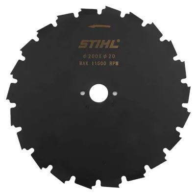 Produktbild von Stihl 41197134200, Bürstenschneider-Klinge, Schwarz, Stahl, 1 Stück(e)