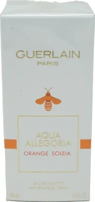 Obrázek produktu pro Guerlain Aqua Allegoria Orange Soleia, Ženy, 125 ml, Nedoplnitelná lahvička, Sprej, Alcohol, parfum (fragrance), aqua (water), limonene, ethylhexyl methoxycinnamate, citral,..., 1 kusů