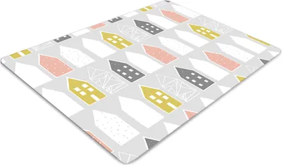 Obrázek produktu pro Ochranná podložka pod židli - Ochranná podložka pod židli - Podložka pod podlahu - 120x90 cm - Skandinávský vzor