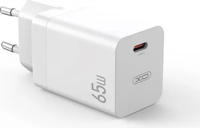Produktbild von XO Wandladegert Handyladegert 65W GaN Quick Charger Schnellladegert Wei ohne Kabel