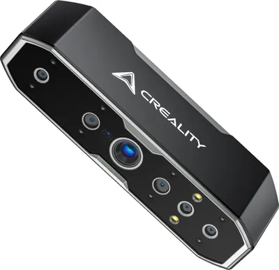 Zdjęcie produktu dla Skaner 3D Creality CR-Scan Otter, 0,02 mm, 20 FPS, obiekty 10-2000 mm, skanowanie w pełnym kolorze, czarny/metalo bez spryskiwania, śledzenie drgań, do drukarek 3D