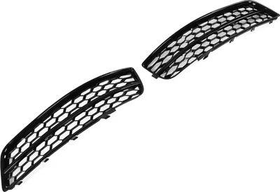 Image de Grille de calandre de pare-chocs avant noir brillant 8P0807682J, Remplacement pour A3 8P 2009�C2013, Ajustement parfait, Originales